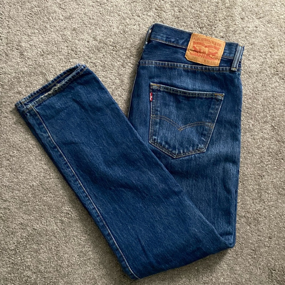 Classic Levi’s 501 Blue Denim Jeans 32x32